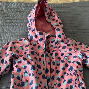 Burton Kids' Pink and Blue Patterned Onsie